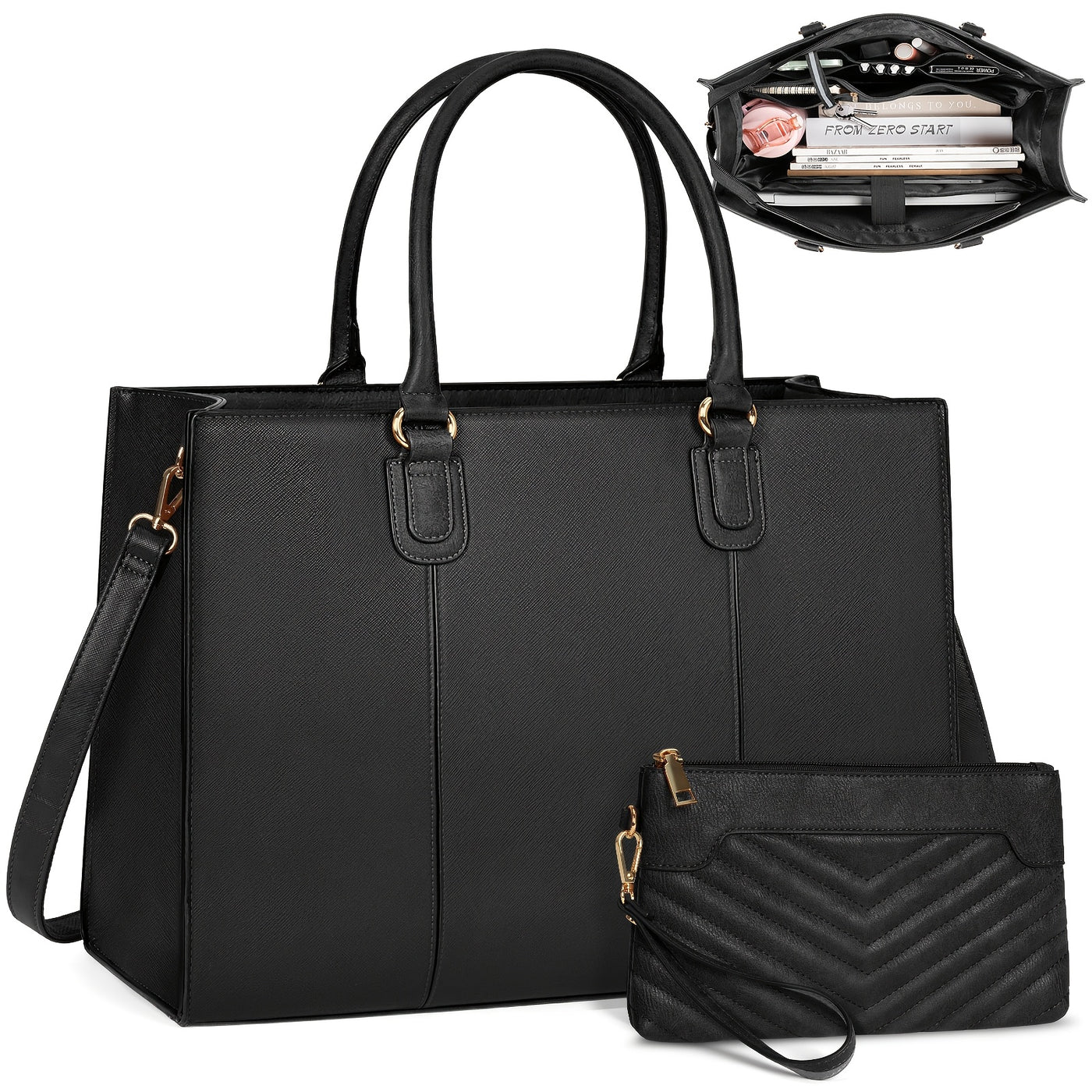 NEWHEY Women’s 15.6" Laptop Tote Bag