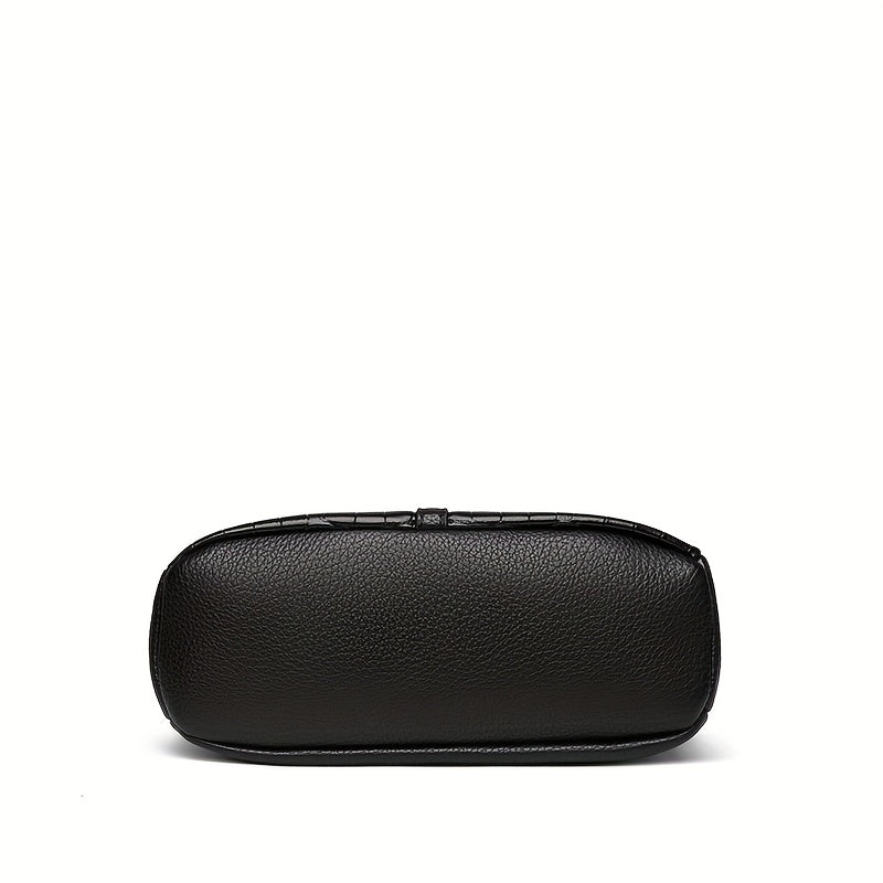 Women's Geometric Plaid Crossbody Bag