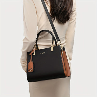 COBBLER LEGEND Elegant Genuine Leather Tote Handbag