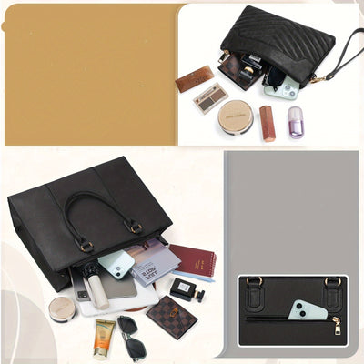 NEWHEY Women’s 15.6" Laptop Tote Bag