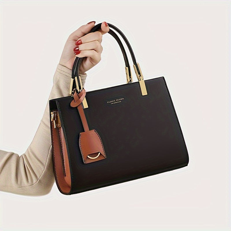 COBBLER LEGEND Elegant Genuine Leather Tote Handbag