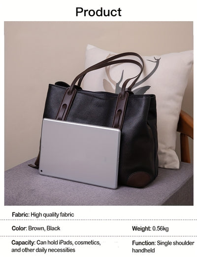 Abugora Women’s Elegant Work Tote Bag – Large Capacity