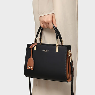 COBBLER LEGEND Elegant Genuine Leather Tote Handbag