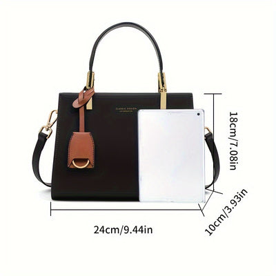 COBBLER LEGEND Elegant Genuine Leather Tote Handbag