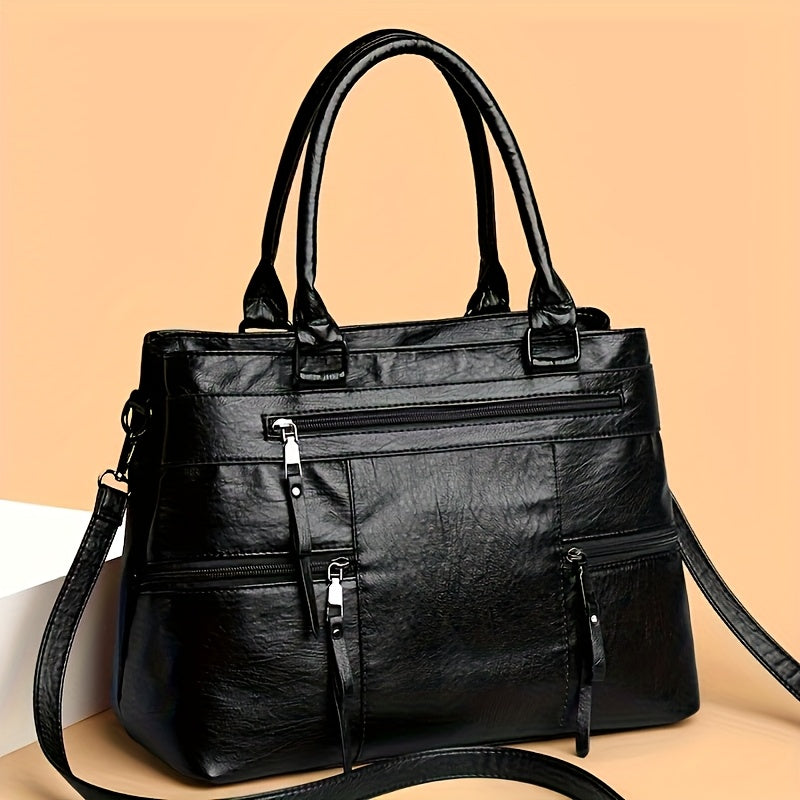 Velora Vintage Style Women's Multi-Layer Hand Bag