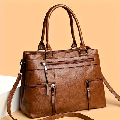 Velora Vintage Style Women's Multi-Layer Hand Bag