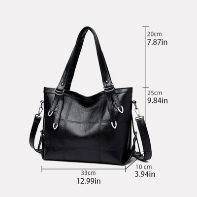 Women's shoulder bag synthetic leather casual style