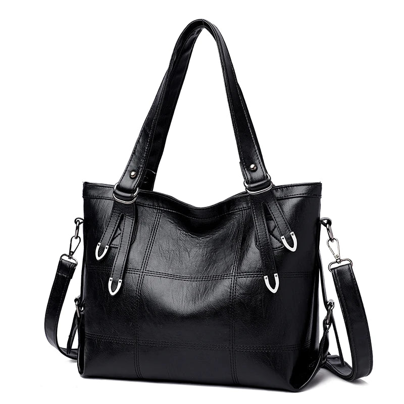 Women's shoulder bag synthetic leather casual style