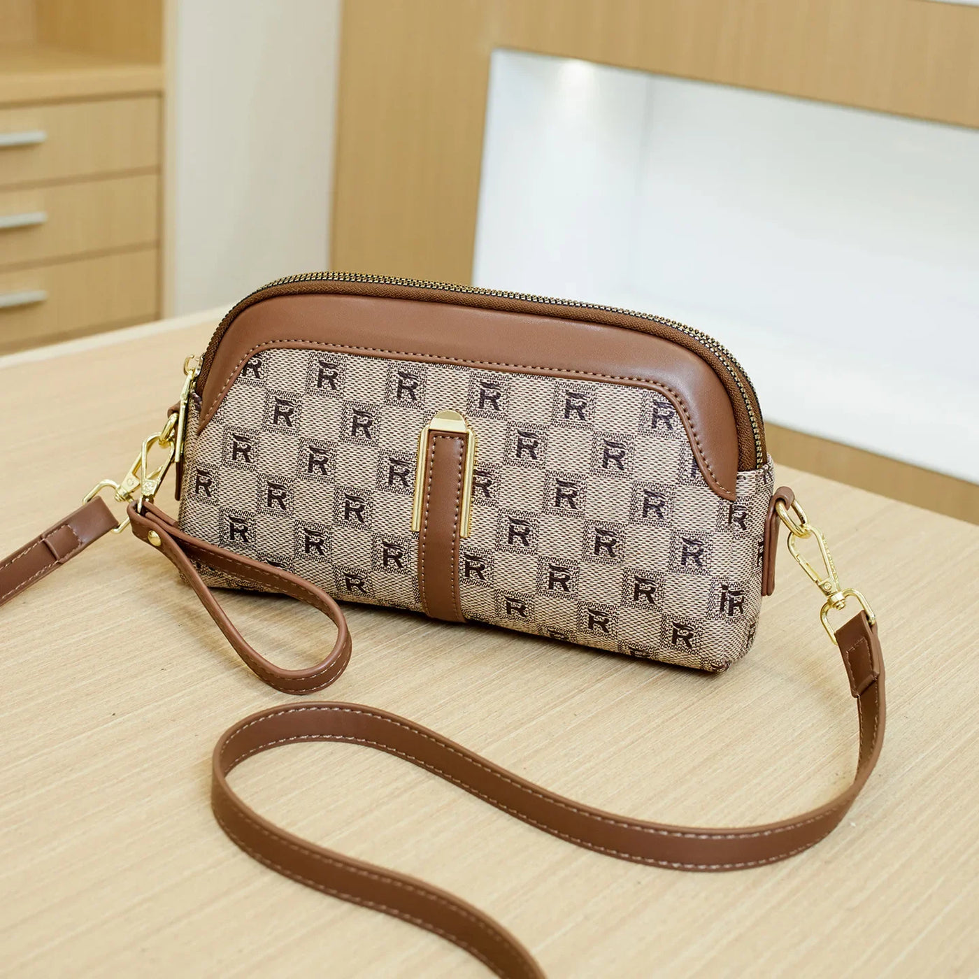 Korean Style Mini Coin Purse Crossbody Bag