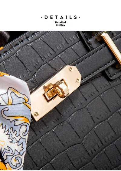 High-End Women Midlife Luxury Leather Bag