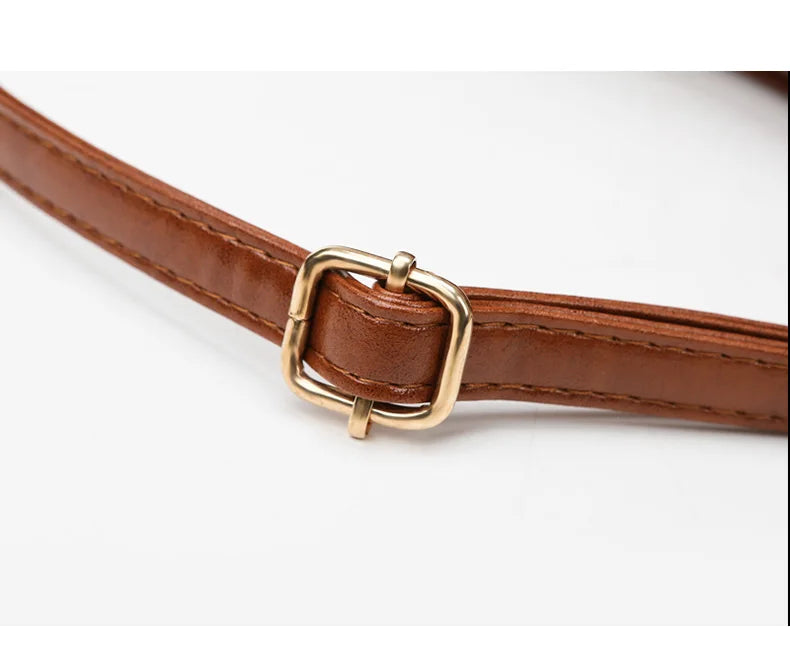 Vintage Crocodile Pattern Large Capacity Crossbody Handbag by LANYIBAIGE