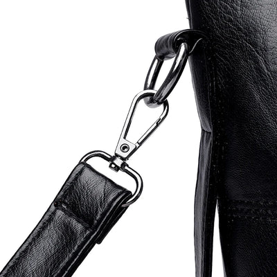 Women's shoulder bag synthetic leather casual style